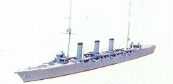 日本海軍 巡洋艦 利根 1811(明治44年) 