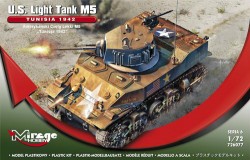 M5 軽戦車 チュニジア 1942