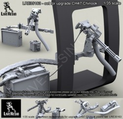 LRE-35163)CH47 Chinook Door M134D Minigun mount