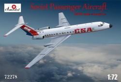 ツポレフ Tu-134 クラスティー旅客機 チェコ航空