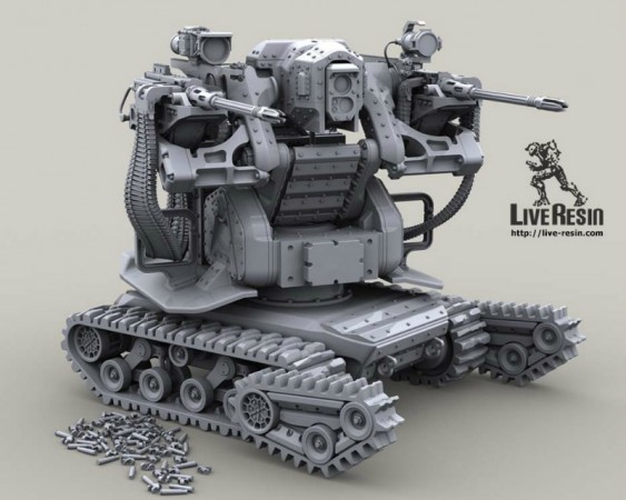 軍事ロボット セクターII .50cal連装仕様