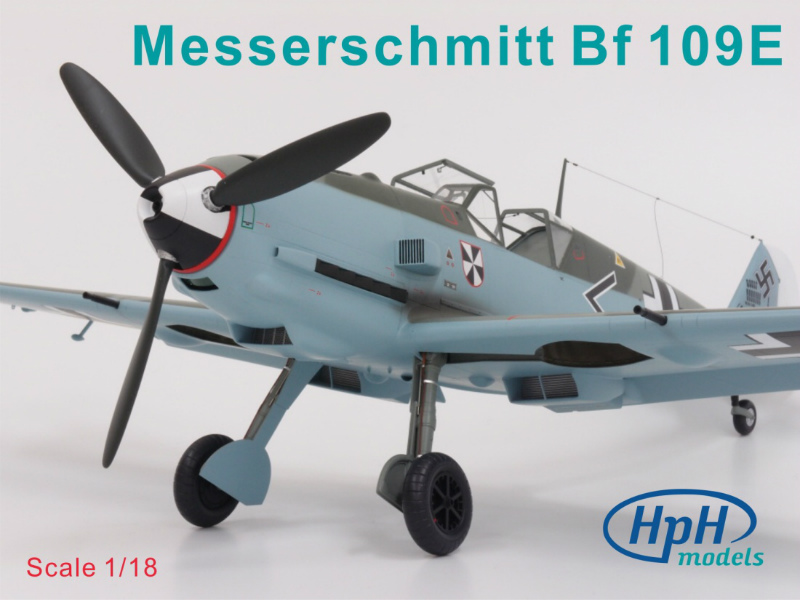 HpHモデル 1/18スケール メッサーシュミット Bf108E入荷しました！
