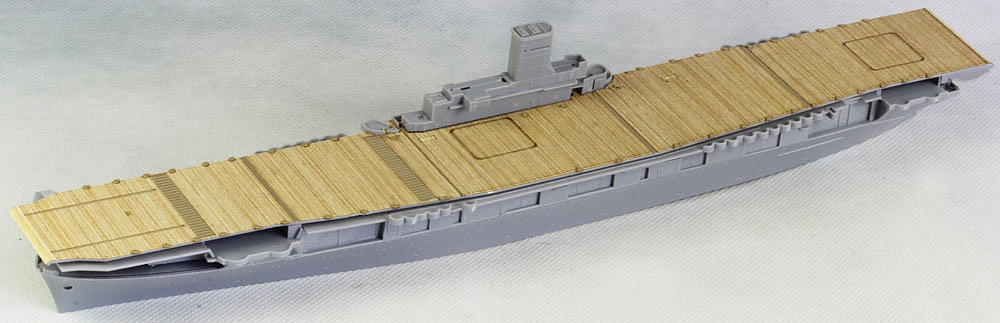 米国海軍 航空母艦 ワスプ用 木製甲板（エッチングパーツ付）