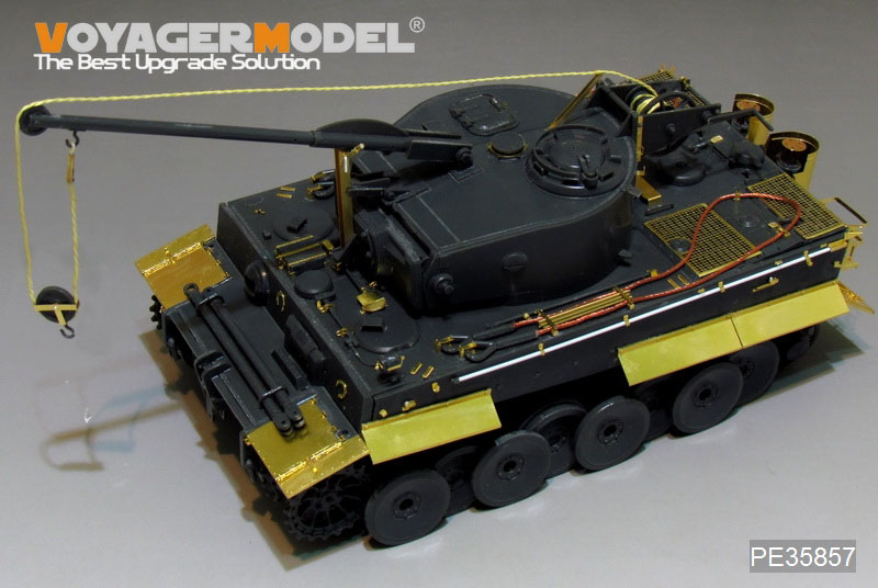 WWII 独 ティーガーI 戦車回収車 エッチング基本セット