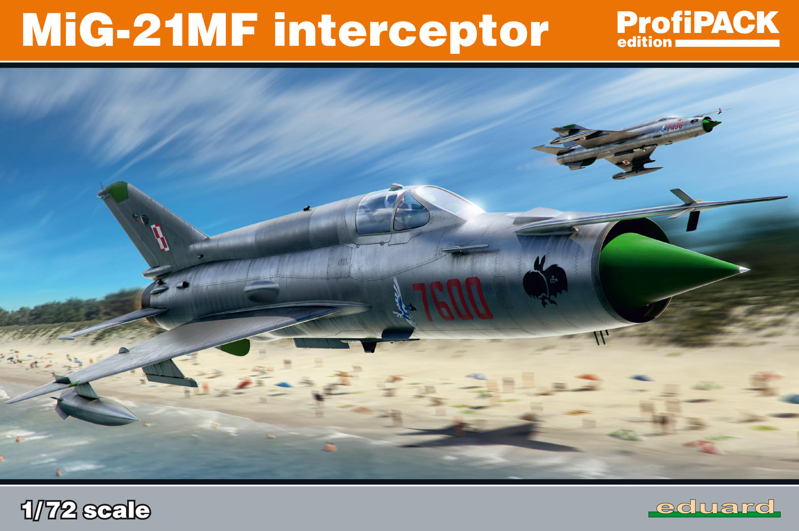 エデュアルド 1/72 MiG-21MF フィッシュベッド プロフィパック 入荷しました