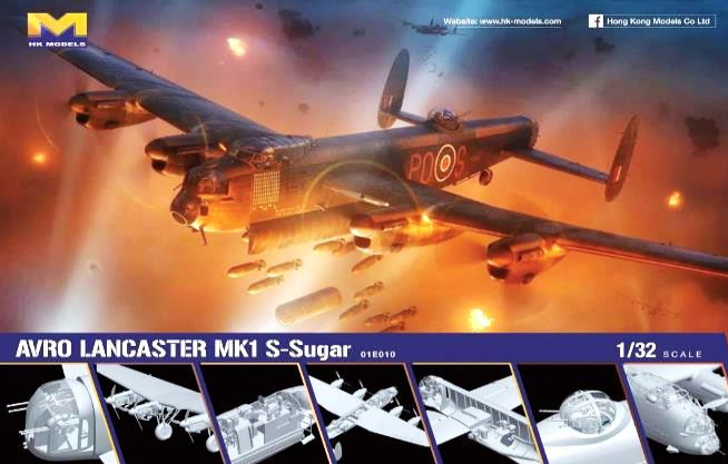 HKモデル 1/32アブロ ランカスターB Mk.I 入荷しました