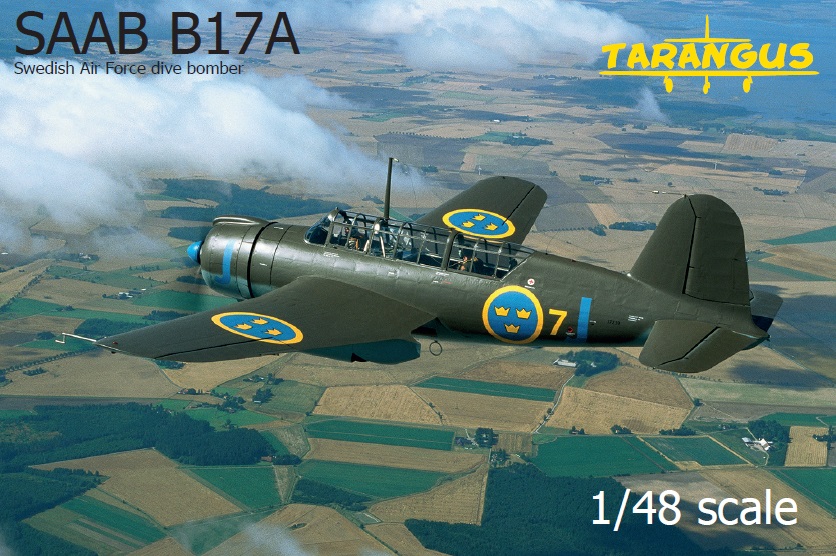 タラングス 1/48 サーブ B17A 急降下爆撃機が入荷しました。