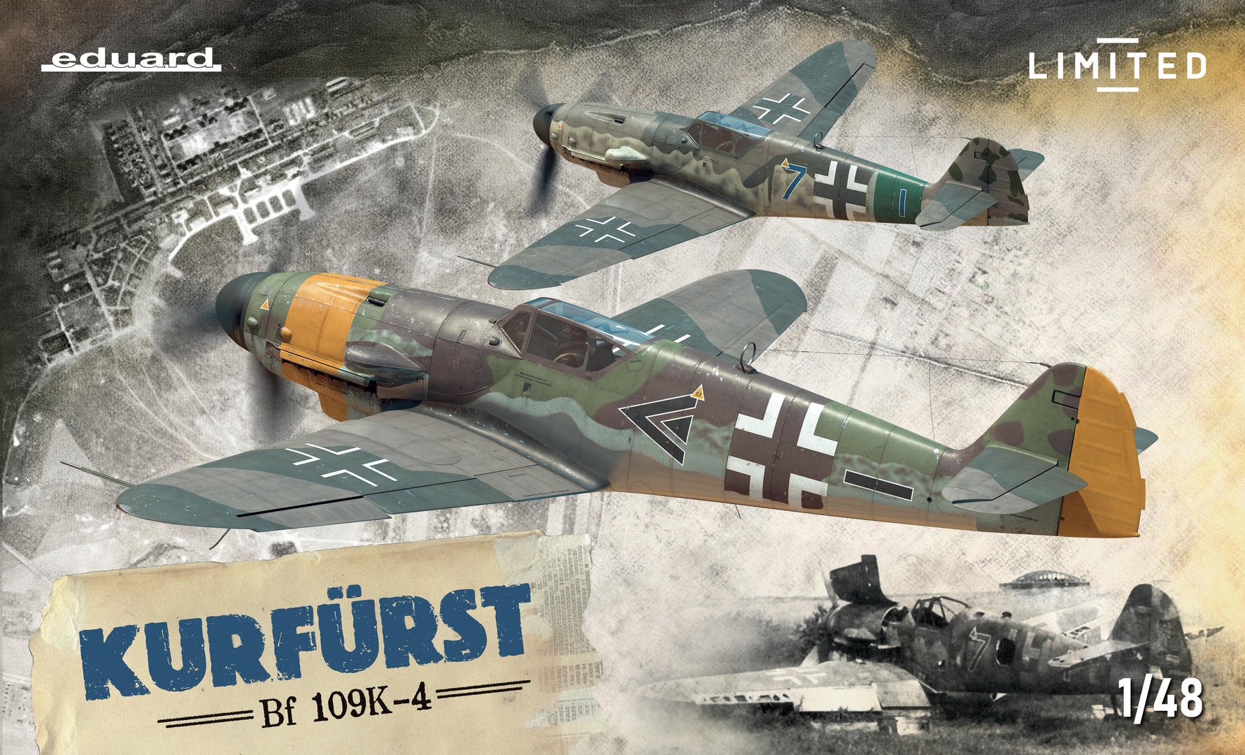 エデュアルド 1/48 クーアフュルスト Bf109K-4 入荷しました | 大阪市