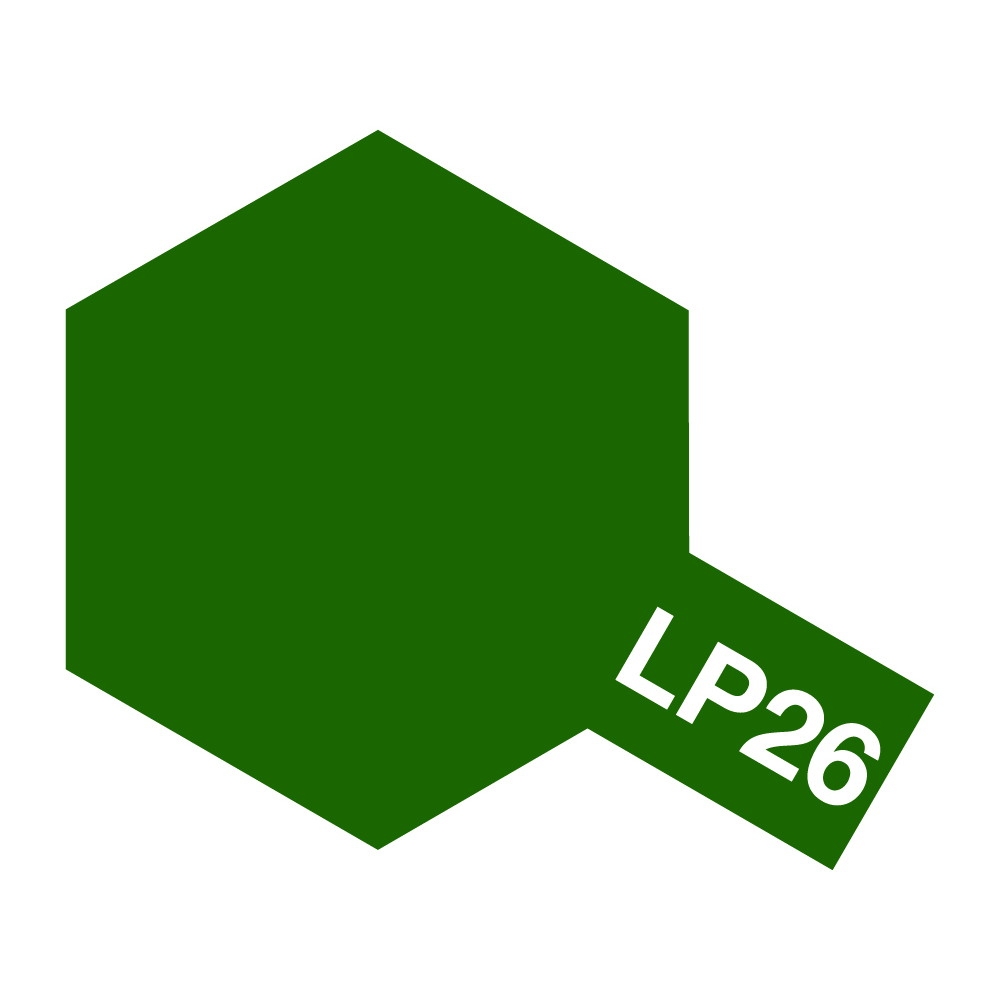 【新製品】タミヤカラー ラッカー塗料 LP-26 濃緑色(陸上自衛隊)