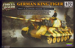 【新製品】[0018876870092] 87009)ドイツ軍 キングタイガー SS第501重戦車大隊