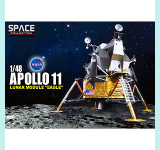 【新製品】[0089195525017] 52501)NASA アポロ11号 月着陸船 イーグル 塗装済完成品