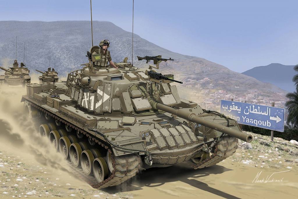 【新製品】3578)イスラエル国防軍 IDF マガフ ERA(爆発反応装甲/リアクティブアーマー)装備型
