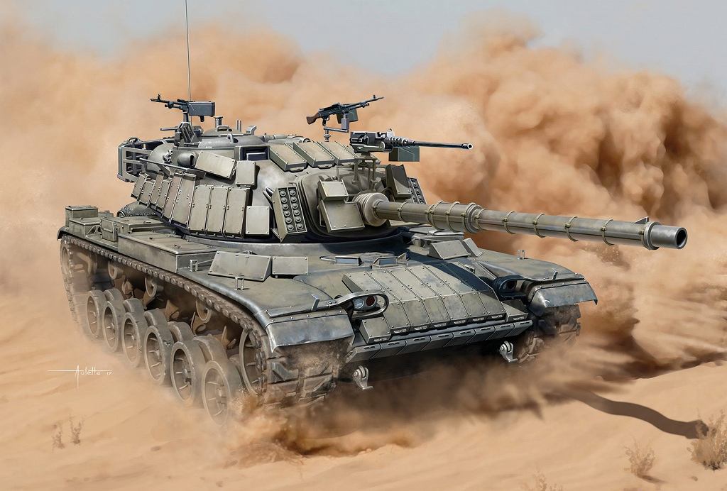 【新製品】3581)イスラエル国防軍 IDF M60 ERA(爆発反応装甲/リアクティブアーマー)装備型