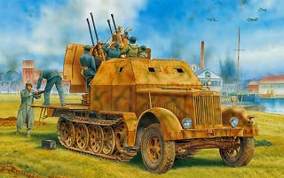 【新製品】[0089195865335] 6533)Sd.Kfz.7/1 2cm四連装Flak38対空自走砲 W/装甲キャブ