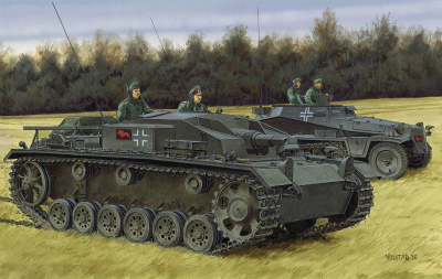 【新製品】6688)WWII ドイツ軍 III号突撃砲E型
