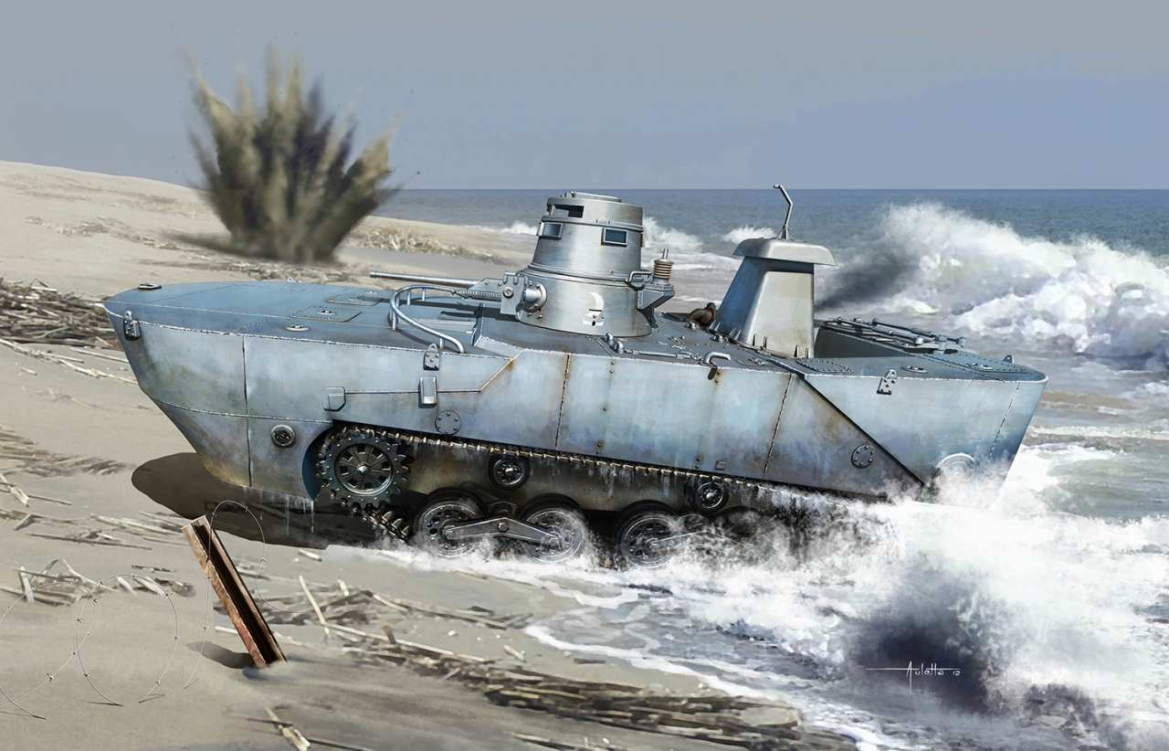 【新製品】6916 日本海軍 水陸両用戦車 特二式内火艇 