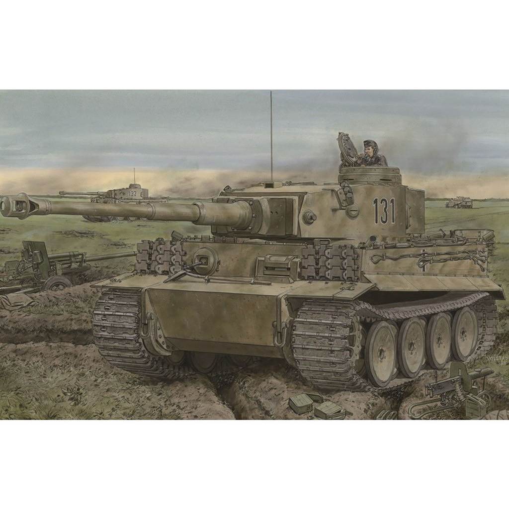 【新製品】DR6997SP WW.II ドイツ軍 ティーガーI初期生産型 エース クニスペル ティーガー マジックトラック/アルミ砲身/3Dプリントマズルブレーキ付属 豪華仕様