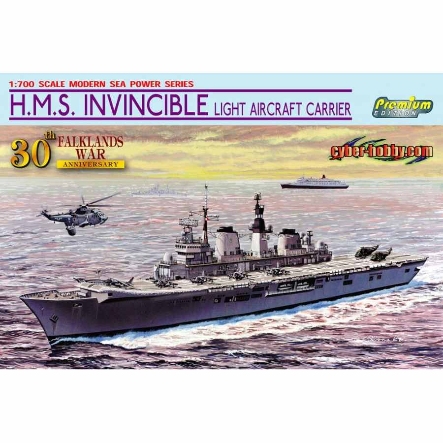 【新製品】[0089195871282] 7128)イギリス海軍 航空母艦 インヴィンシブル フォークランド紛争30周年記念