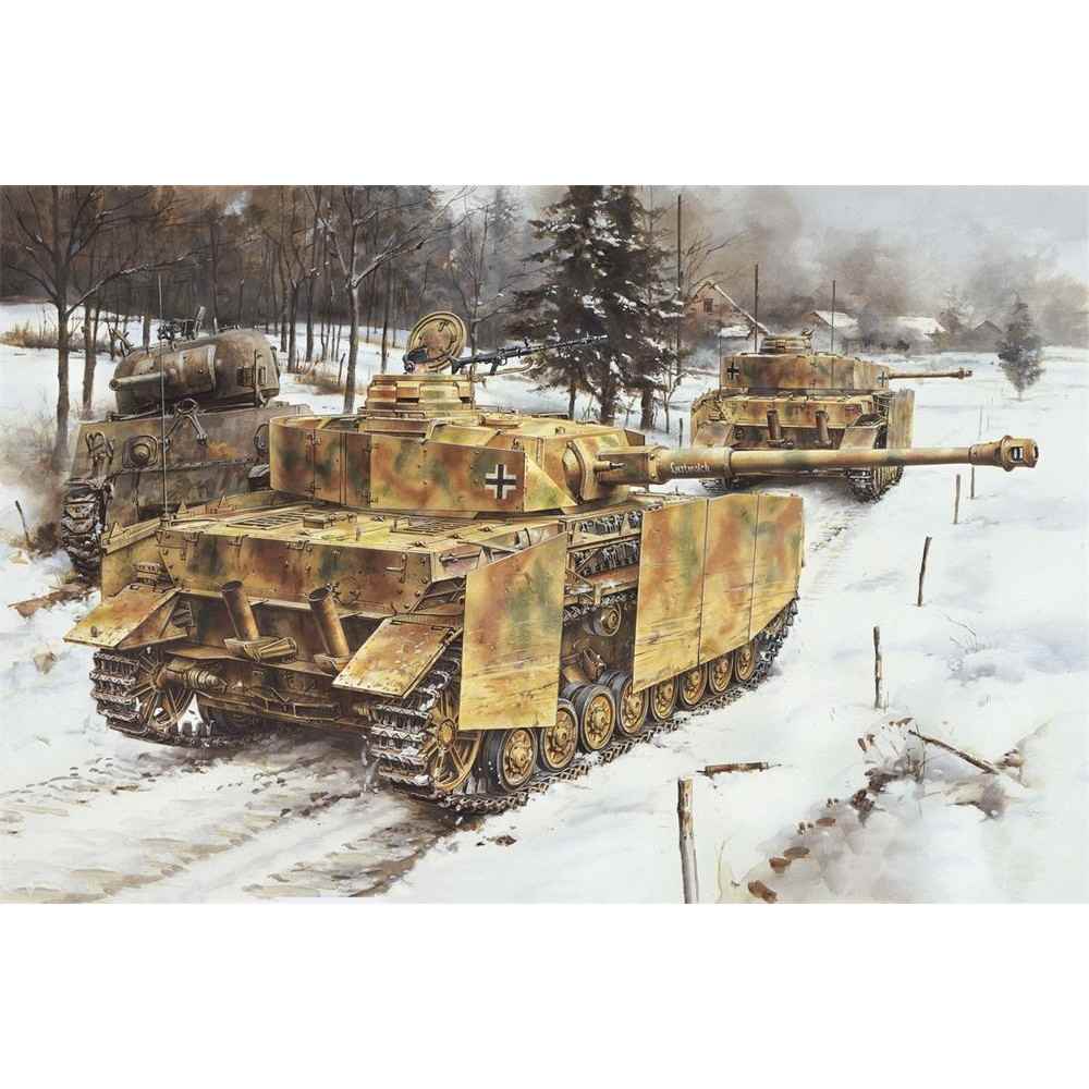 【新製品】7498 1/72 WWII ドイツ軍 IV号戦車J型 中期生産型
