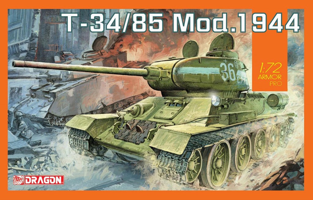 【新製品】7566)ソビエト軍 T-34/85 Mod.1944