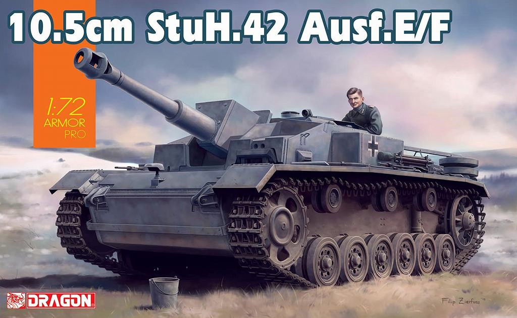 【新製品】7561)WWII ドイツ軍 10.5cm突撃榴弾砲(10.5cm StuH.42)E/F型