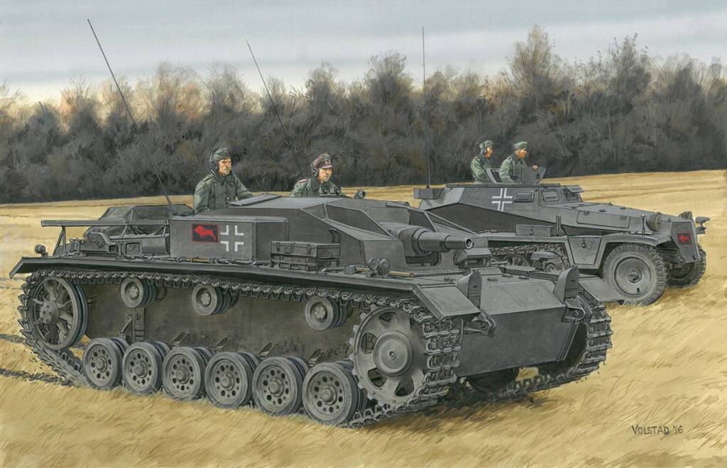 【新製品】7562)WWII ドイツ軍 III号突撃砲 E型