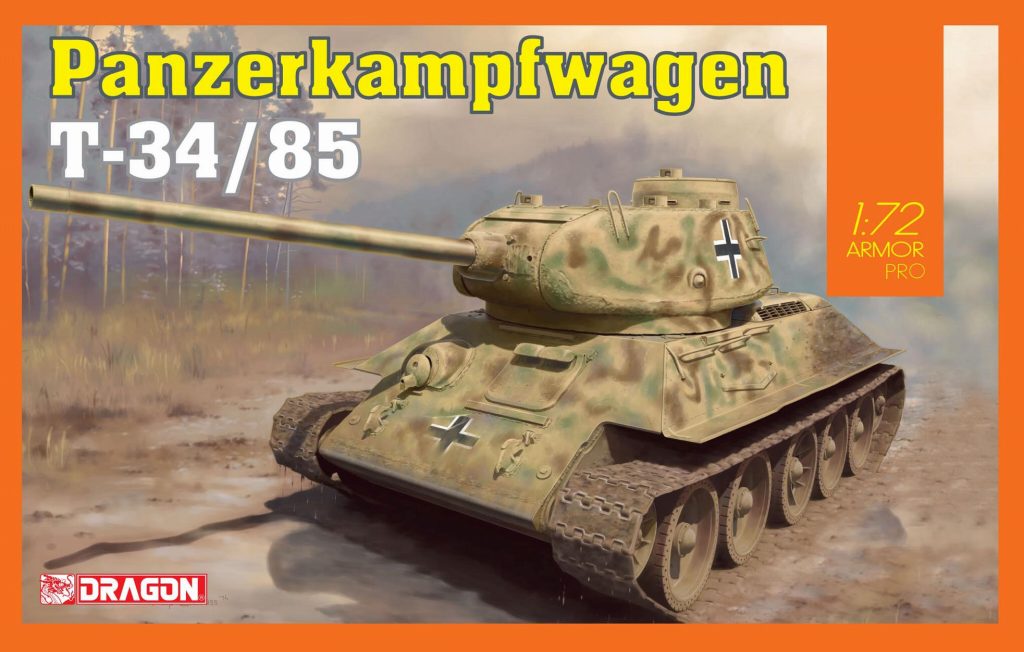 【新製品】7564)WWII ドイツ軍 鹵獲戦車 T-34/85