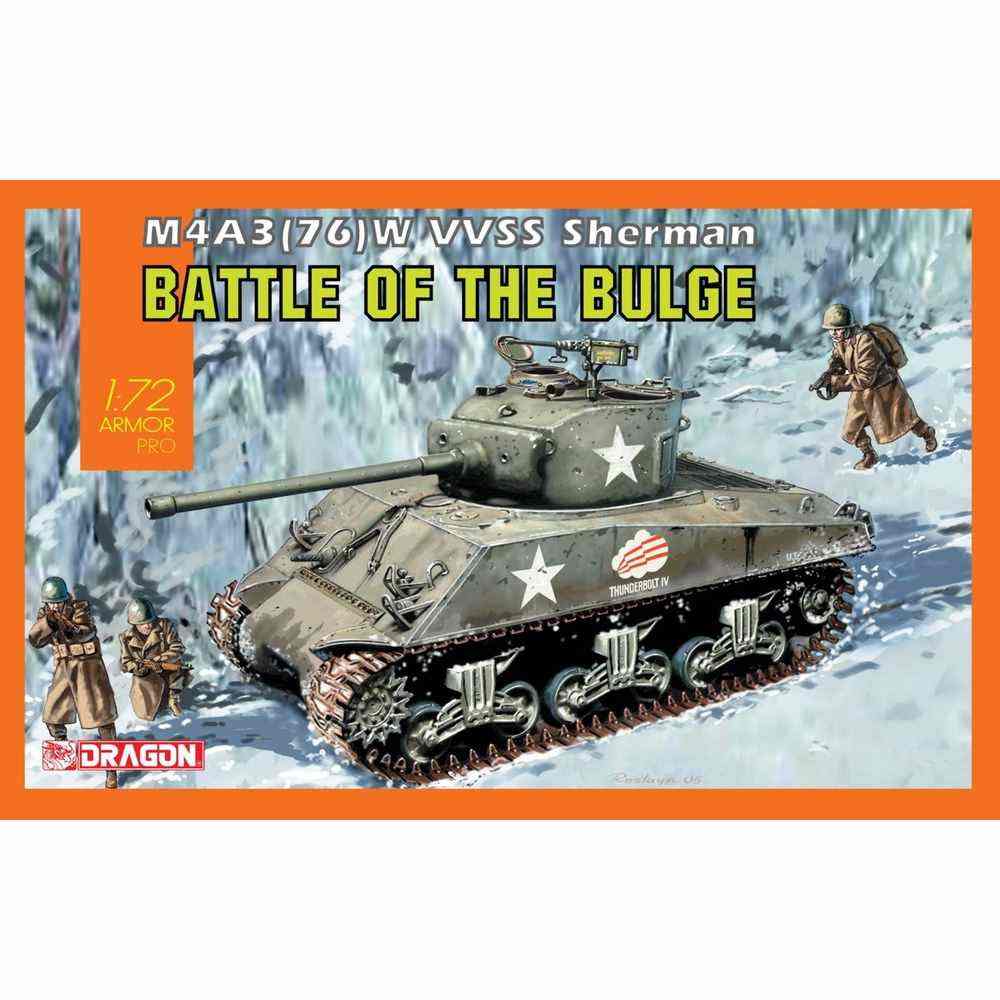 【新製品】7567 WWII アメリカ軍 M4A3(76)W VVSS シャーマン バルジの戦い