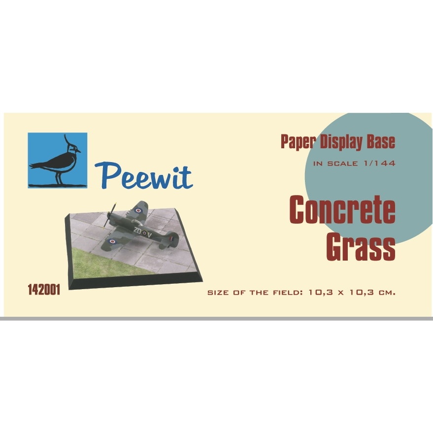 【新製品】Peewit 142001 コンクリートと草