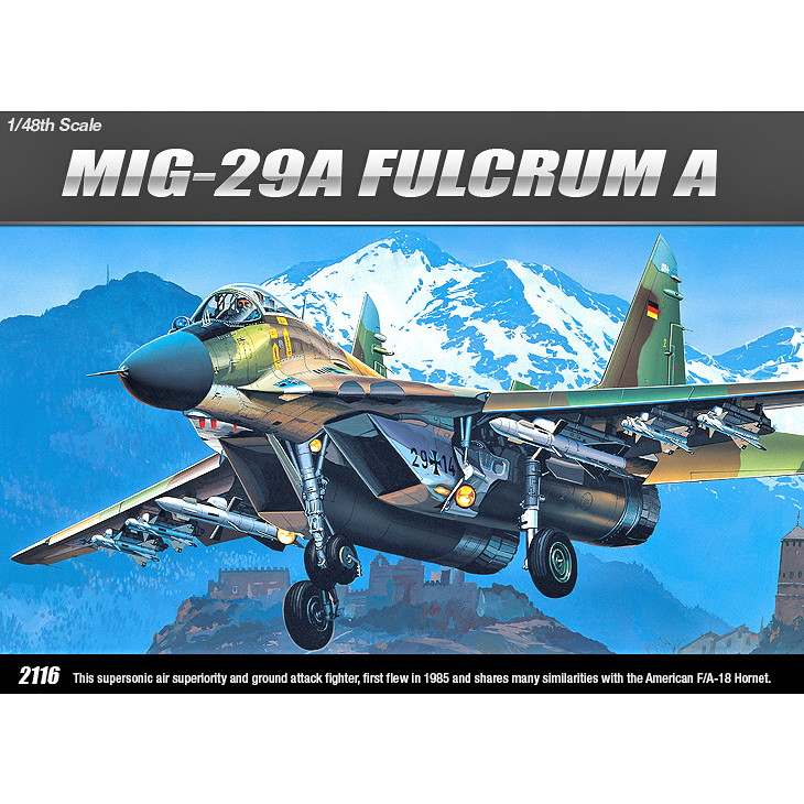 【再入荷】12263 1/48 MiG-29A フルクラムＡ