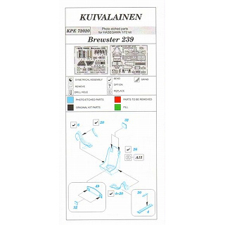 【新製品】[0613497202002] KUIVALAINEN KPE72020)ブリュースター 239 バッファロー