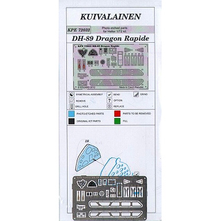 【新製品】[0613497203207] KUIVALAINEN KPE72032)DH-89 ドラゴンラピード
