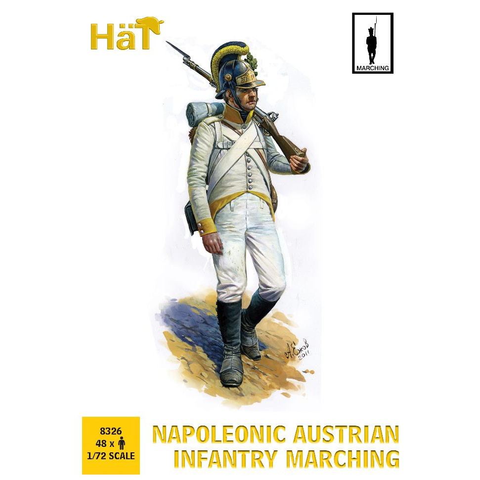 【新製品】8326 ナポレオン戦争 オーストリア歩兵 行進