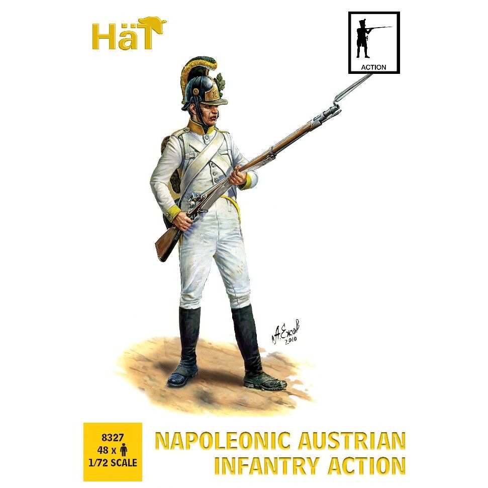 【新製品】8327 ナポレオン戦争 オーストリア歩兵 戦闘中