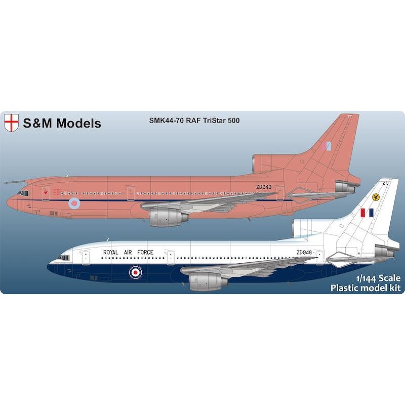 【新製品】S&M Models SMK44-70 RAF トライスター500 空中給油機