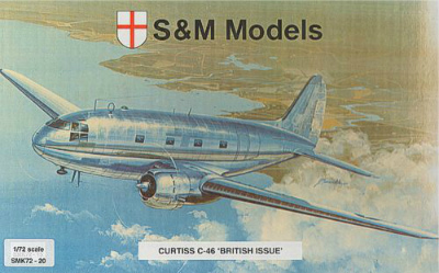 【新製品】[0700537202006] S&M Models SMK72-20)カーチス C-46 イギリス