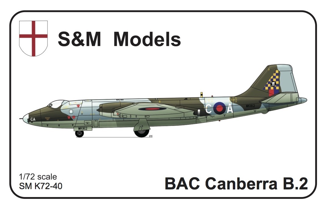 【新製品】S&M Models SMK72-40 BAC/EE キャンベラ B.2
