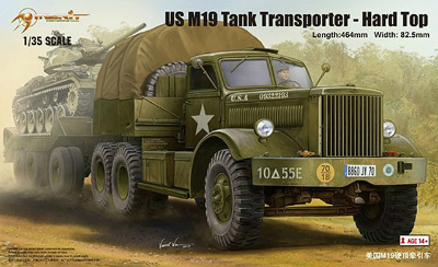 【新製品】[0890781635016] 63501)M19 戦車運搬車 ハードトップキャブ