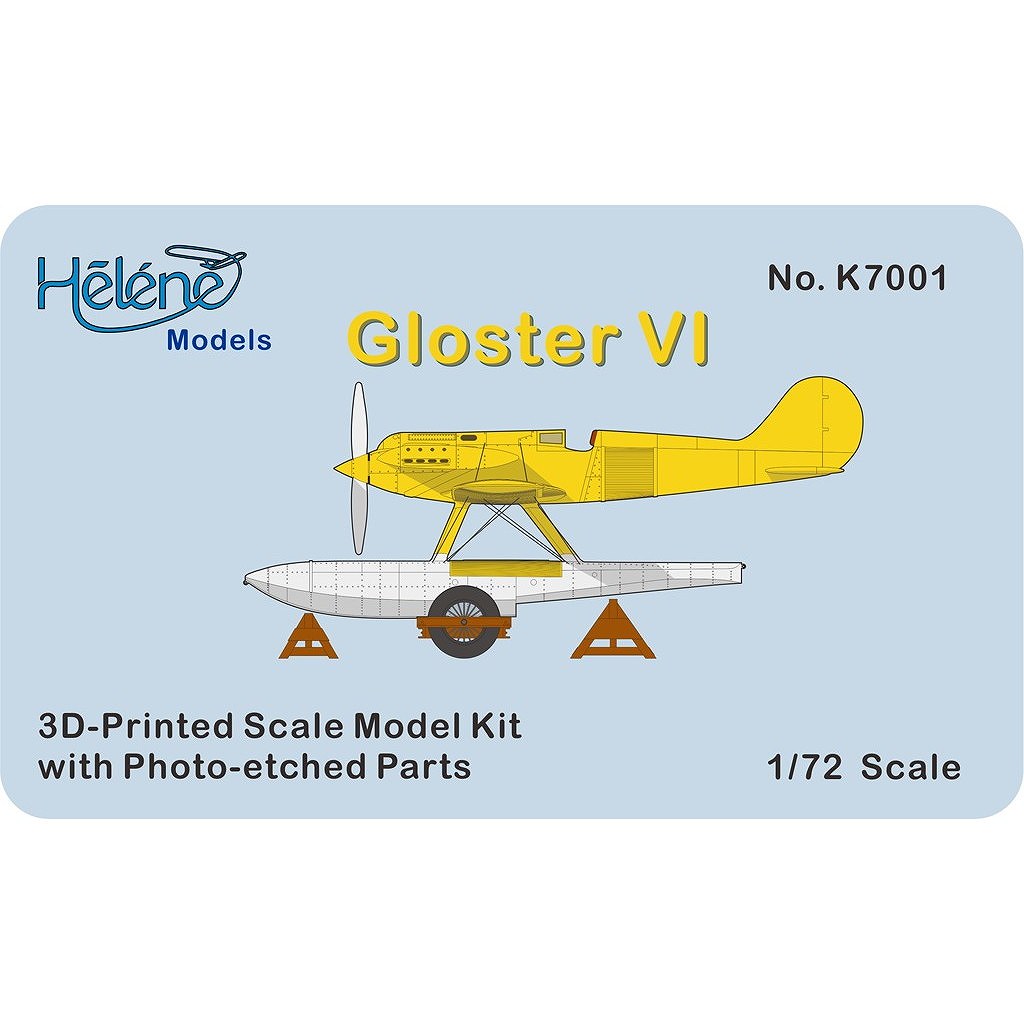 【新製品】Helene Models K7001 グロスターVI シュナイダー杯
