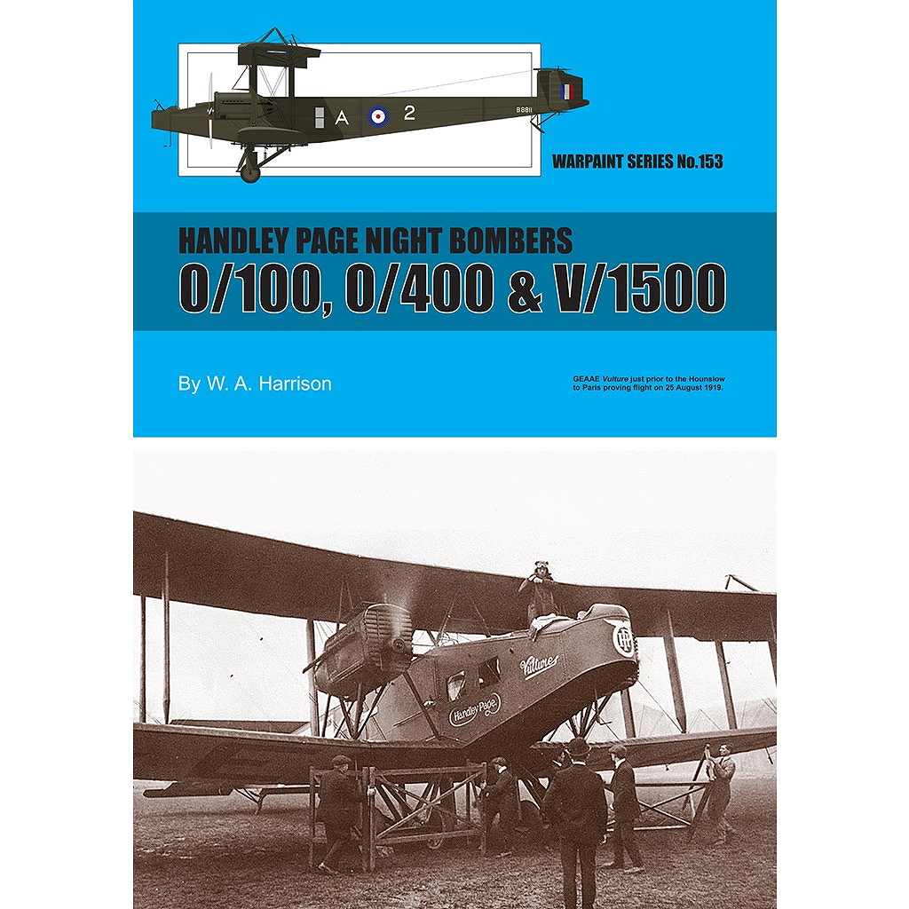 【新製品】No.153 ハンドレページ 0/100・0/400・V/1500 夜間爆撃機