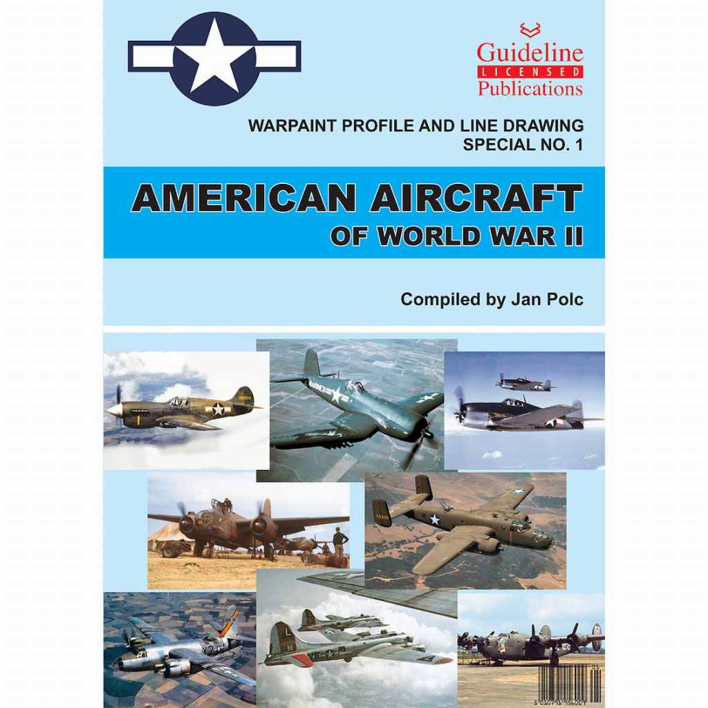 【新製品】ウォーペイント プロフィール&ラインドローイングスペシャル No.1)アメリカンエアクラフト WWII