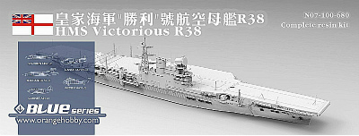 【再入荷】N07-100 イラストリアス級航空母艦 R38 ヴィクトリアス Victorious 1966