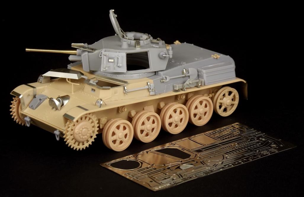 【新製品】35029 スウェーデン Strv.m/38 軽戦車改造セット