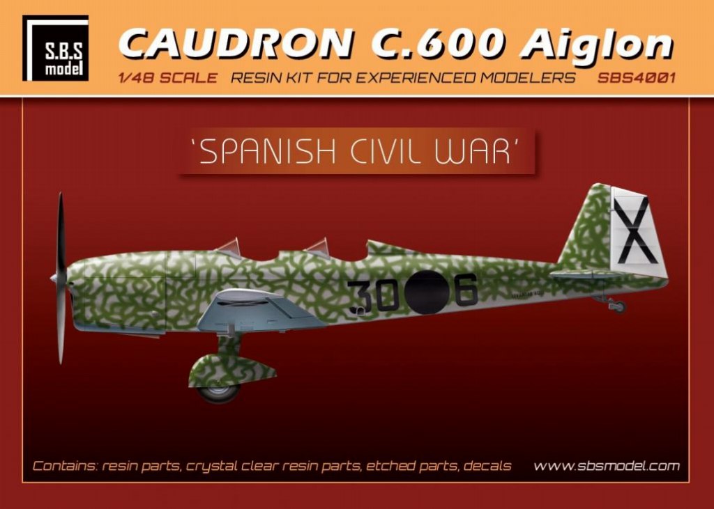 【新製品】SBS4001)コードロン C.600 エーグロン スペイン内戦