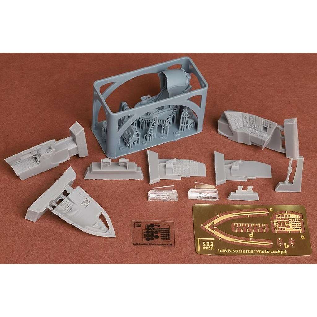 【新製品】48107 1/48 コンベア B-58 ハスラー コクピット w/パイロット用脱出カプセル