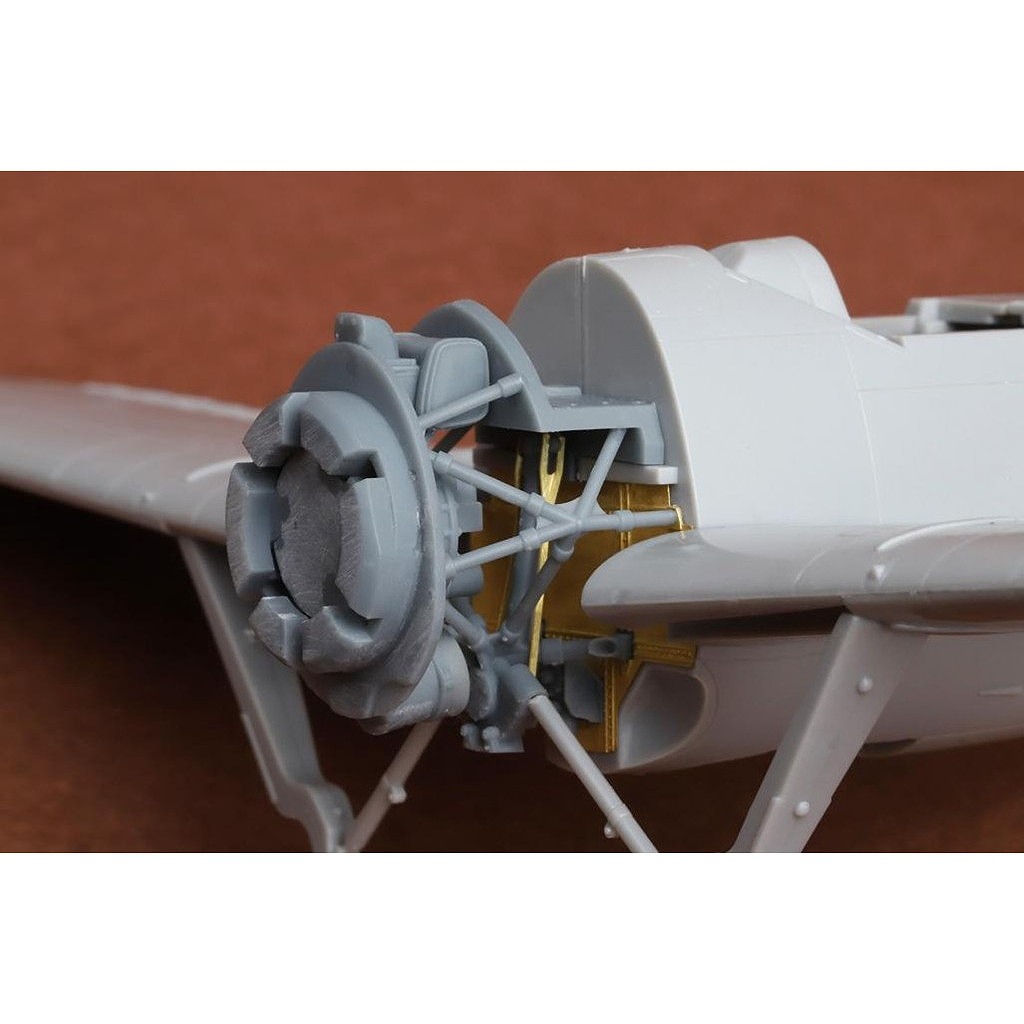 【新製品】72097 1/72 ブリュースター F2A バッファロー 脚格納庫