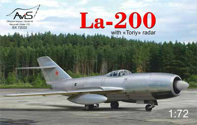 【新製品】BX72022)露 ラボーチキン La-200 直列双発ジェット機 トリーレーダー型