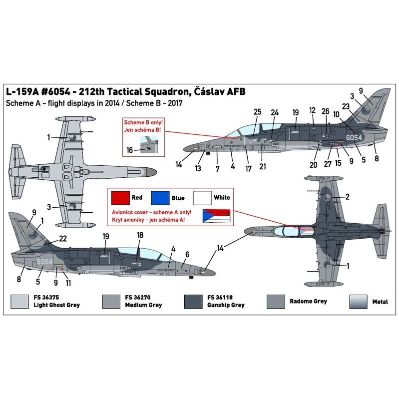 【新製品】325 アエロ L-159A ALCA チェコ空軍