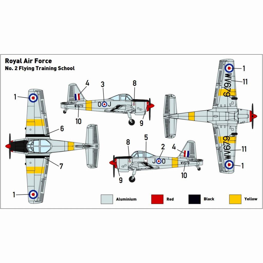 【新製品】333 パーシヴァル プロヴォスト T.1 イギリス空軍