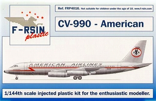 【新製品】[2000401401602] FRP4016)コンベア CV-990 アメリカン航空